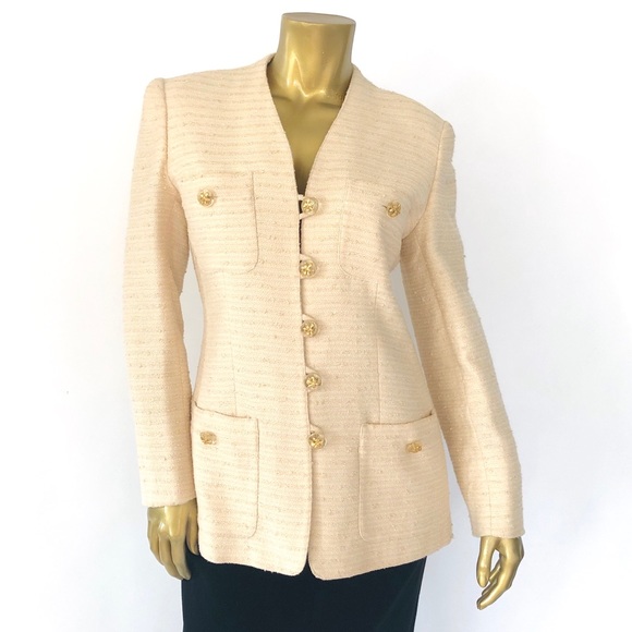 Valentino Jackets & Blazers - VINTAGE VALENTINO MISS V BLAZER SIZE 42/8 ITALY